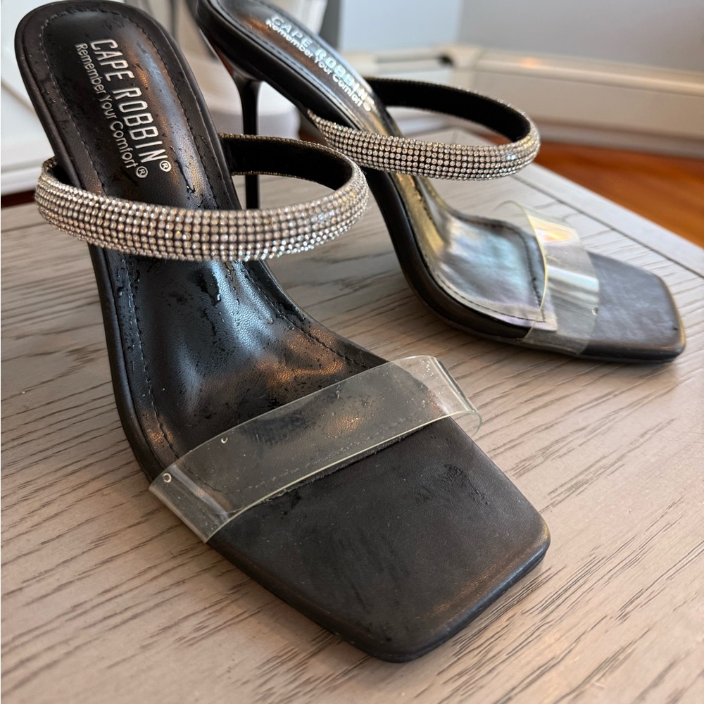 Black heels